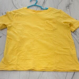 Hanna Andersson Sunny Yellow Short Sleeve Tee